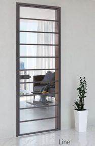 Двери межкомнатные AluDoors Line Покраска по RAL