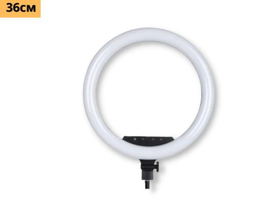 Кольцевая LED лампа для съемки с  держателем телефона, штативом и ДУ XPRO SD-360 36см (40747-SD-360) | Зображення 1