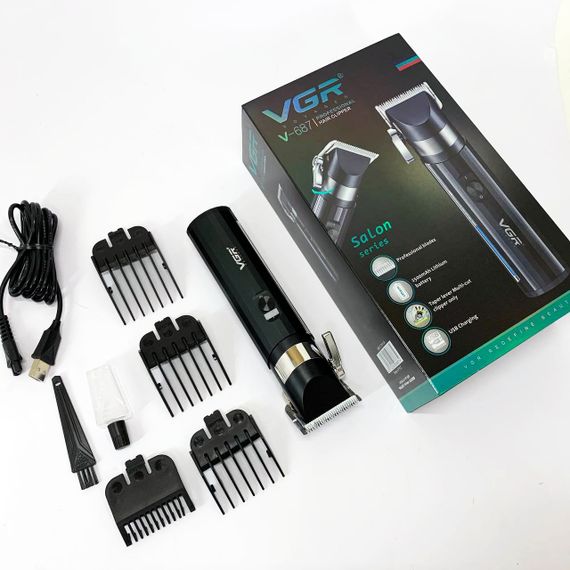 Акумуляторна машинка для стрижки VGR V-687 | Зображення 2