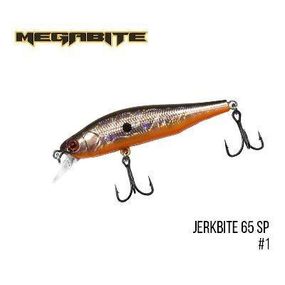 Воблер Megabite  Jerkbite 65 SP (65 mm, 5.9 g, 1.0 m) (1)