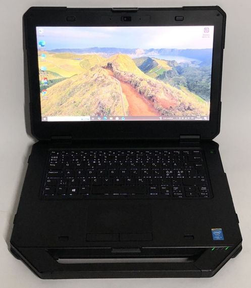 Защищенный ноутбук Б-класс Dell Latitude 14 Rugged 5404 / 14" (1366x768) IPS Touch / Intel Core i5-4310U (2 (4) ядра по 2.0 - 3.0 GHz) / 8 GB DDR3 / 256 GB SSD / Intel HD Graphics 4400 / WebCam / Win 10 Pro б/у | Зображення 1