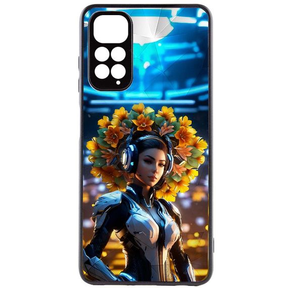 TPU+PC чохол Prisma Ladies для Xiaomi Redmi Note 11 Pro 4G/5G / 12 Pro 4G Cyberpunk
