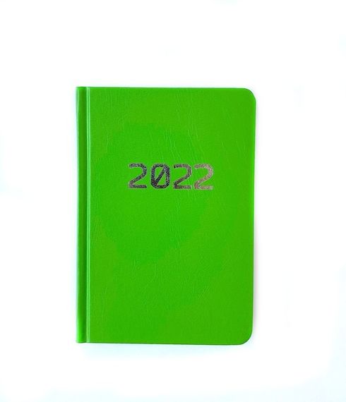 Планировщик еженедельник 4Profi формат A6 Датированный 2022 96 листов зеленый 904815
