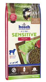 Bosch HPC Sensitive Сухий корм для собак з ягням та рисом 15 кг