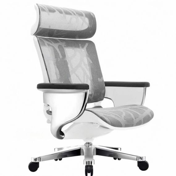 Кресло-реклайнер Comfort Seating NUVEM SILVER MESH | Зображення 5