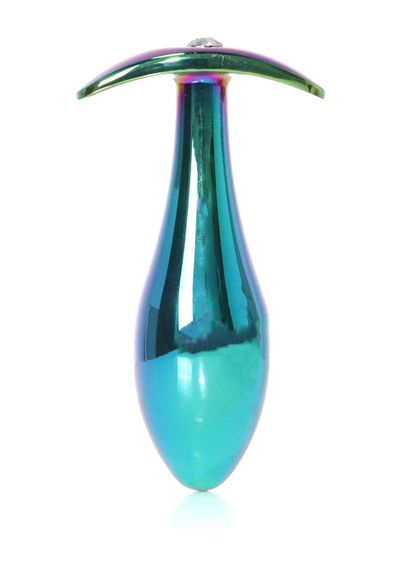 Анальна пробка - Jewellery Multicolour Plug Clear L