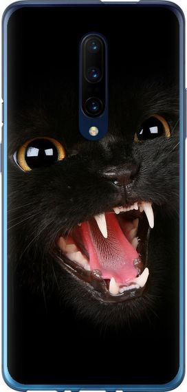 Чехол на OnePlus 7 Pro Чёрная кошка "932u-1696-17620"