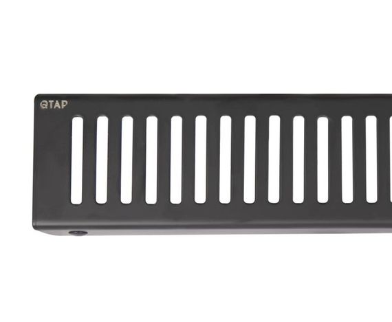 Лінійний трап Qtap Taurus FA800MBLA із нержавіючої сталі, з сухим затвором QTTAUFA800MB | Зображення 5