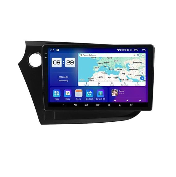 Штатна магнітола серії Mekede M200S 2K під Honda Insight 2009-2014 9 дюймів