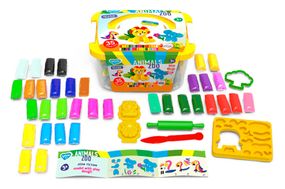 Набір для ліплення з тістом 41221 "Zoo animals box" LOVIN