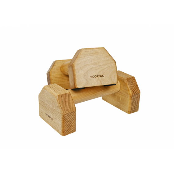 Упори для віджимань (паралетси) Cornix 25 см дерев'яні XR-0493 | Зображення 5