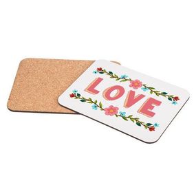 Підставки під гаряче Love 25х19 см (корок)