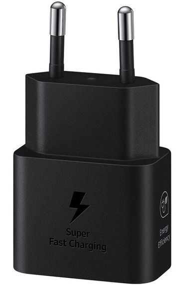Мережевий зарядний пристрій Samsung 25W Travel Adapter + Type-C cable Black (EP-T2510XBEGEU) | Зображення 1
