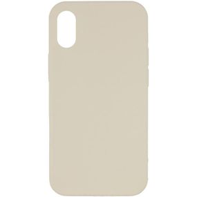 Чехол Silicone Case Full Protective (AA) NO LOGO для Apple iPhone XR (6.1") Бежевый / Antique White