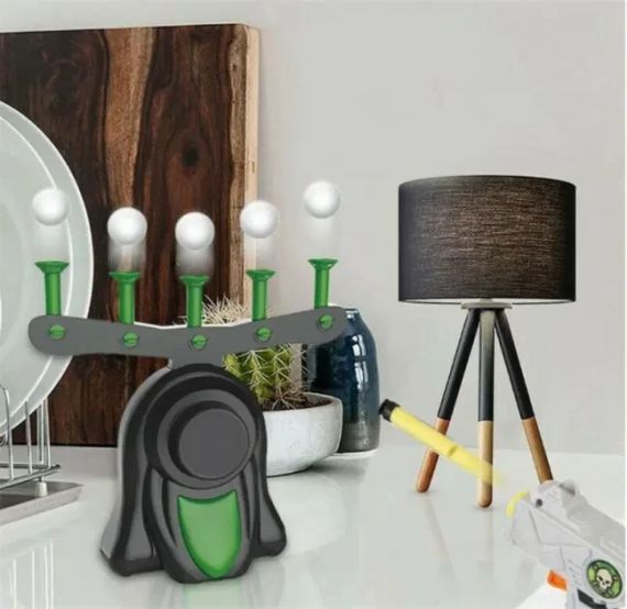 Воздушный тир детский игровой набор Hover Shot Стрельба по парящим шарикам летающие мишени | Зображення 1