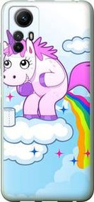 Чохол на Xiaomi Redmi Note 12S Єдиноріжок із силікону FCh_048845