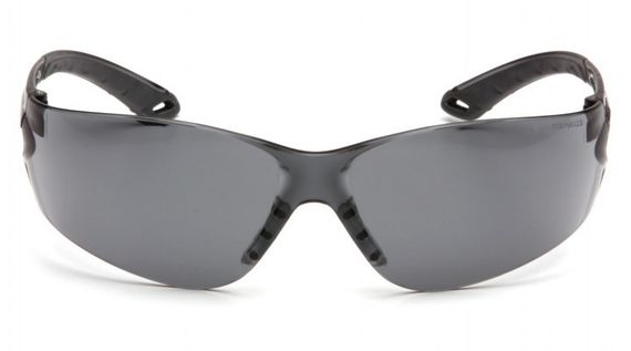Окуляри захисні Pyramex Itek (gray) Anti-Fog, чорні | Зображення 1