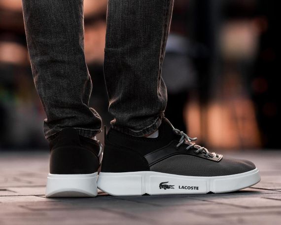 Чоловічі кросівки Lacoste Grey | Зображення 4