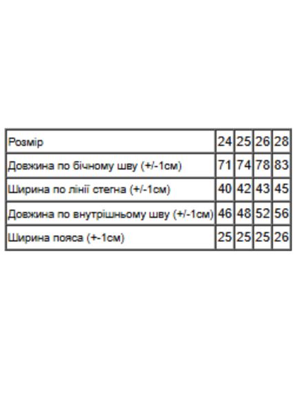 Джинси для дівчинки (демісезон) Носи своє 134 Блакитний (p-17816-209970) | Зображення 6