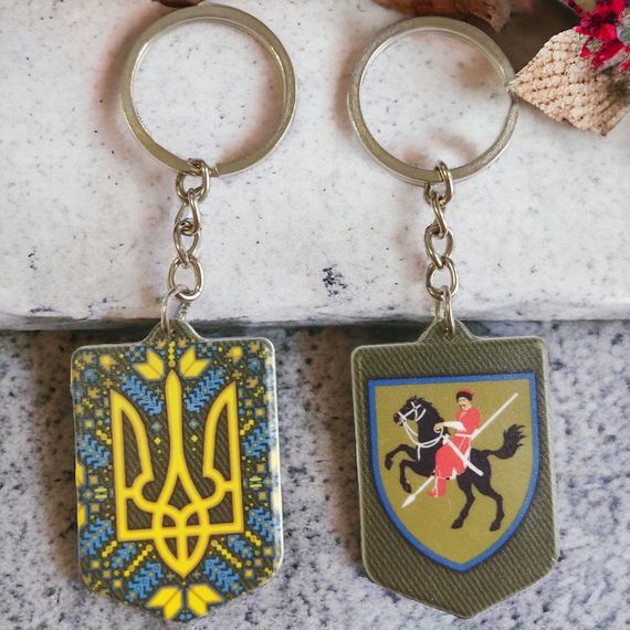 Брелок гумовий 110 окрема механізована бригада | Зображення 1