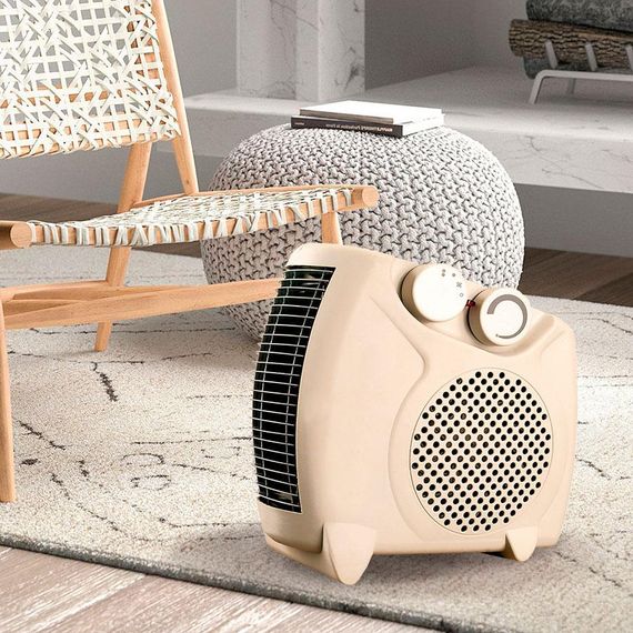 Тепловентилятор Maestro MR-921 BEIGE, 2000 Вт, напольный, с термостатом | Зображення 1