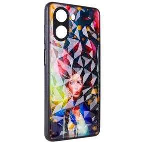 TPU+PC чохол Prisma Ladies для Realme C33 Peonies, TPU+PC