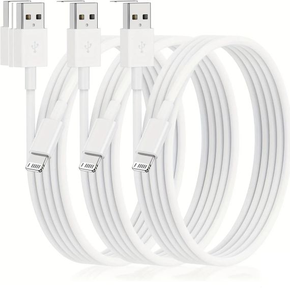 3FT USB to L Кабель для зарядки для iPhone IPad довжина 1 метр | Зображення 1