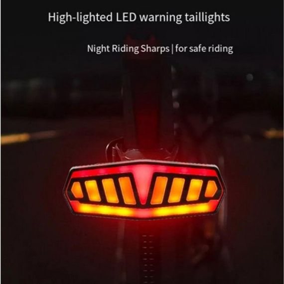 Велосипедный фонарь на батрейках FY-1828, Стоп сигнал в сборе велосипедный, Мигалка велосипедная OZ-88