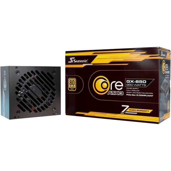 Блок живлення Seasonic 850W BLACK CORE GX-850-ATX31 (CORE GX-850-ATX31) | Зображення 8