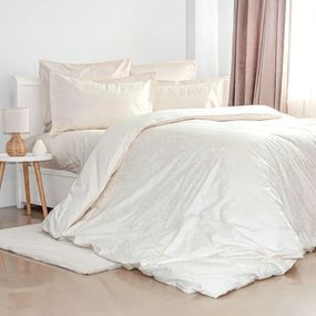 Постільна білизна євро ТЕП Grace Jacquard Milky 2-04547_31835 200х220 см молочна