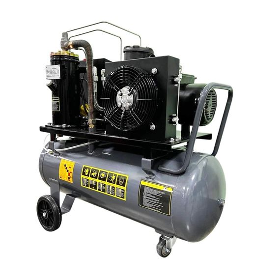 Компрессор высокого давления винтовой GTM DLG3V 380 (100 л, 350 л/мин, 3.0 кВт, 380-400 В) | Зображення 1