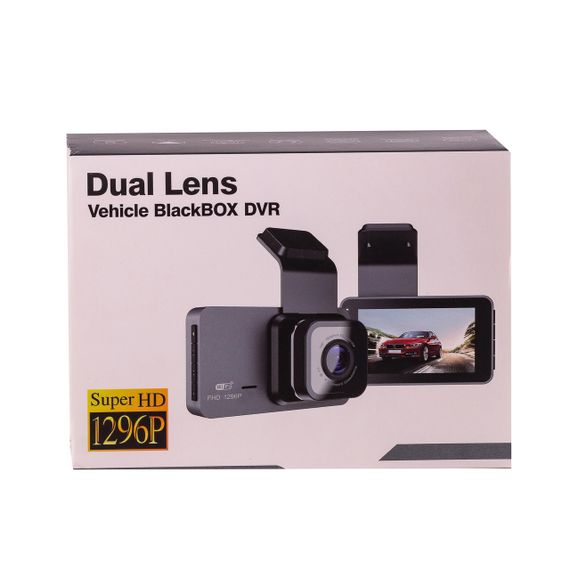 Видеорегистратор для авто Light Dual Lens Vihicle BlackBOX DVR с камерой заднего вида Y11ANDB | Зображення 9