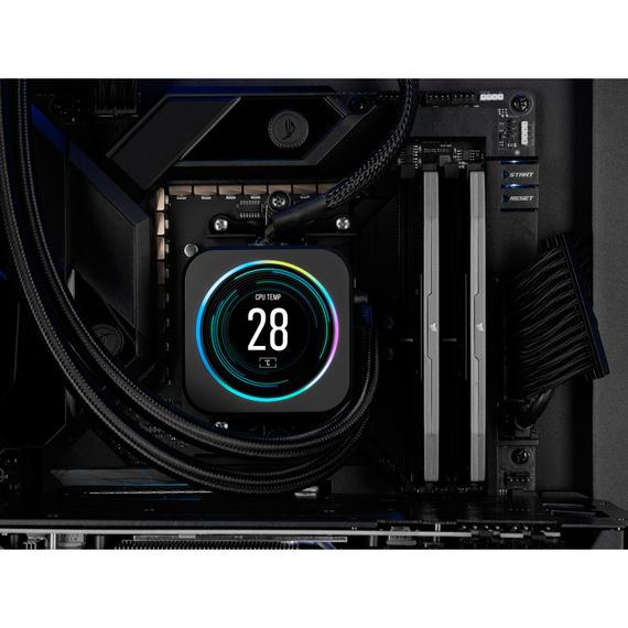 Модуль пам'яті для комп'ютера DDR5 32GB (2x16GB) 5600 MHz Vengeance Cool Gray Corsair (CMK32GX5M2B5600Z36) | Зображення 6