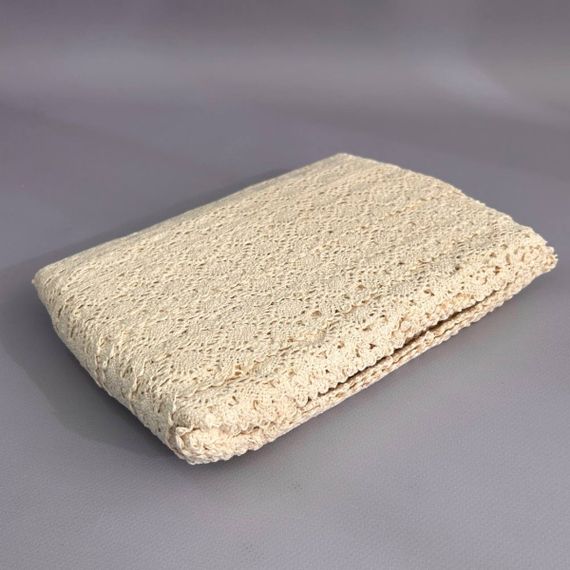 Хлопковое кружево 5,5 см (лен) - Бежевый (2115А) | Зображення 2