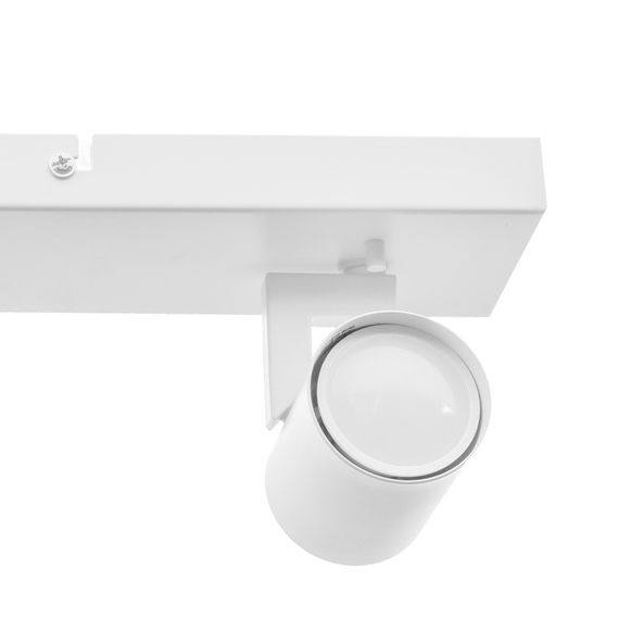 Светильник настенно-потолочный спот поворотный накладной HTL-197/2 GU10 WH | Зображення 5