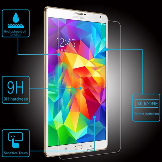 Защитное закаленное стекло для Samsung Tab S 8.4" T700 / T701 / T705 | Зображення 2