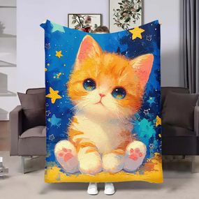 Плед 3D Зоряний котик 29001 135х160 см