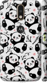 Чохол на Motorola MOTO G4 Панди "4318m-511-2448"