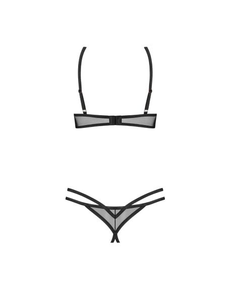 Комплект Obsessive Euridia 2-pcs crotchless set M/L Sex Aura | Зображення 4