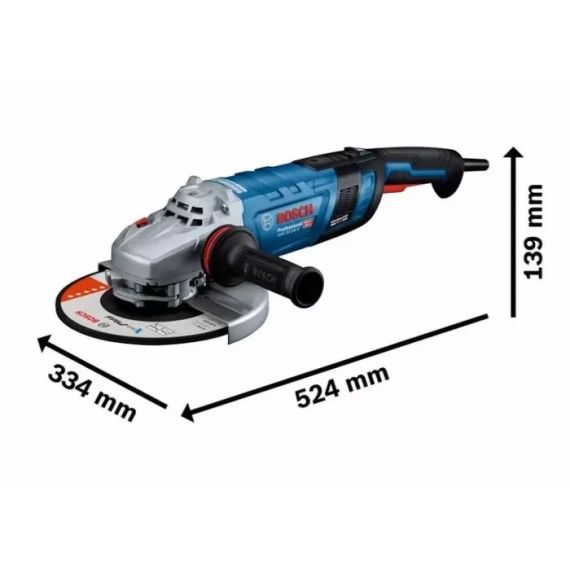 Кутова шліфмашина Bosch GWS 30-230 B (06018G1000) | Зображення 4