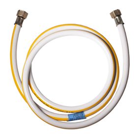 Шланги для газу резинові (білі) ВВ 1м HydroTherm (21876)