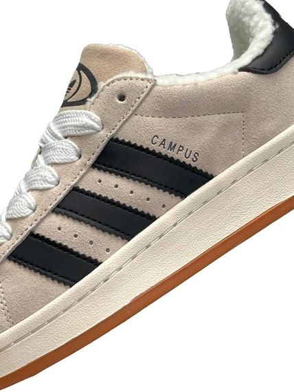 Женские кроссовки Campus Beige Black Fur 38 24 | Зображення 4