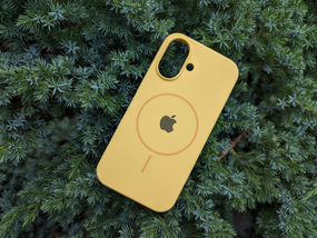 Чохол Iphone 16 MagSafe Софт Тач м'який Протиударний жовтий