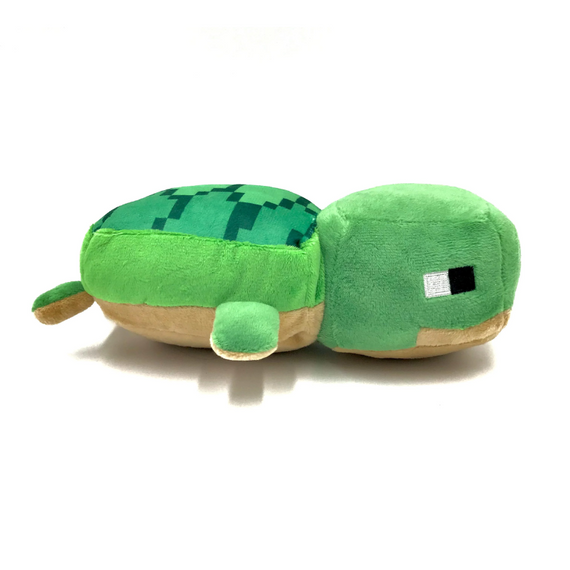 М'яка іграшка Зелена Черепаха з Майнкрафту 20 см, маленька подушка-іграшка для шанувальників Minecraft | Зображення 4
