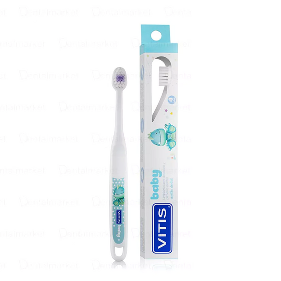 Зубна щітка VITIS BABY, м'яка, для дітей (від 0 до 3 років) (DENTAID)