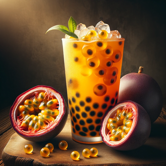 Bubble tea Перлини Маракуйя 3.2 кг TM BoBoQ | Зображення 1