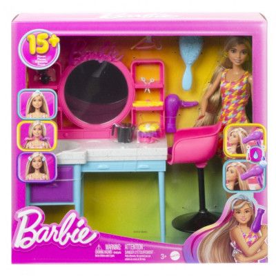 Игровой набор Barbie Парикмахерский салон (HKV00) | Зображення 1