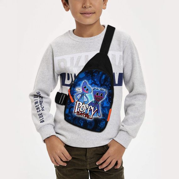 Сумка через плече дитяча Хагі Вагі Poppy Playtime 29х17 см сумка слінг для хлопчика (02246)