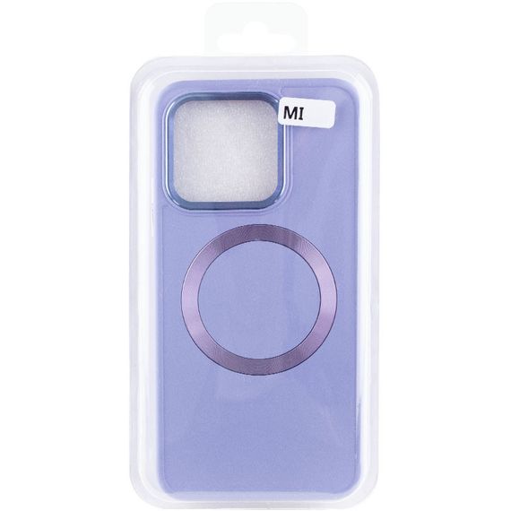 TPU чехол Bonbon Metal Style with MagSafe для Xiaomi Redmi Note 13 4G Сиреневый / Dasheen | Зображення 5