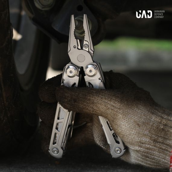 Мультитул професійний UAD MasterGear 17 інструментів 420/440 Чорний | Зображення 8